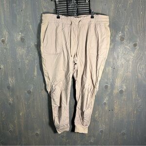 Unisex Beige Pants